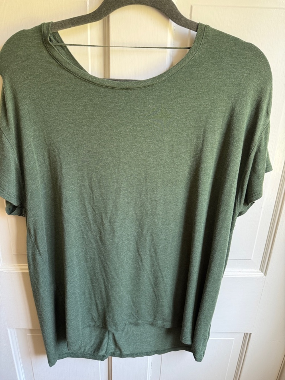 Prana Olive Green Short Sleeve Tee